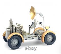 30CM Handmade Antique Vintage Space Lunar Rover Tin Metal Reproduction Model