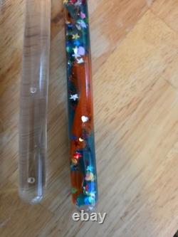 4 Vintage 1990s Glitter Tubes Wands Space/Sparkle Toys 11.5 Moon & Stars Read