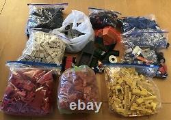 6.7kg mostly vintage Lego colour sorted spares job lot bundle space minifigures