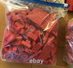 6.7kg mostly vintage Lego colour sorted spares job lot bundle space minifigures