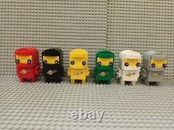 6 Lego Vintage Space Classic Spaceman Brickheadz