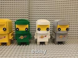 6 Lego Vintage Space Classic Spaceman Brickheadz