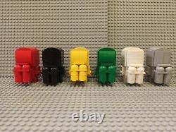 6 Lego Vintage Space Classic Spaceman Brickheadz