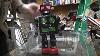 6 Vintage Toy Robots In The Cold Shop For Repair Demo