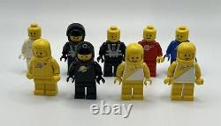 (9) Vintage Lego Spaceman Lot Classic Space Minifigures Astronaut Figures 80s