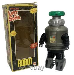AHI No. 6813 Vintage Lost In Space Toy Robot with Box 1977 10 Tall