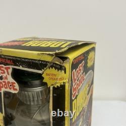 AHI No. 6813 Vintage Lost In Space Toy Robot with Box 1977 10 Tall