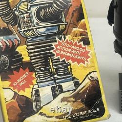 AHI No. 6813 Vintage Lost In Space Toy Robot with Box 1977 10 Tall