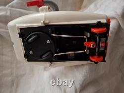 AMAZING VINTAGE GREEK LITHO BOX SPACE ROBOT GX-7 B/O BY SOLPA 70s