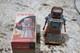 ATOM Robot Yoshiya KO Friction Powered Japanese Tinplate Toy Excellent Working