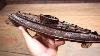 Abandoned And Very Rusty 1940 Wolverine Submarine Tin Toy Restoration
