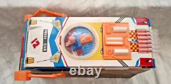 Amazing Vintage Space Red China Me 801 Lunar Explorer B/o Moon Car Litho Box