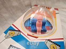 Amazing Vintage Space Red China Me 801 Lunar Explorer B/o Moon Car Litho Box