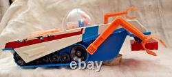 Amazing Vintage Space Red China Me 801 Lunar Explorer B/o Moon Car Litho Box