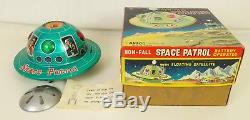Amico #3101 Rare Vintage Non-fall Space Patrol With Floating Satellite-nmib