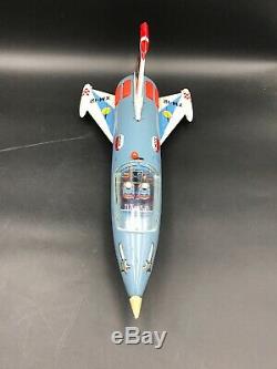 Antique Vintage Moon Rocket XM-12 Tin Toy by Yonezawa
