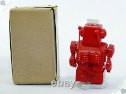 Aoki Noguchi Horikawa Cragstan Shaking Robot Tin Wind-up Vintage Japan Space Toy