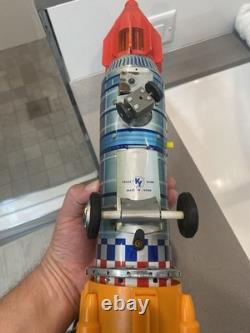 Apollo 12 Rocket-1960s Vintage Toy- Yoshino Space Frontier