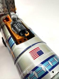 Apollo 12 Rocket-1960s Vintage Toy- Yoshino Space Frontier