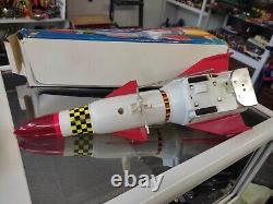 Apollo-X Space Rocket Vintage Battery Toy Hong Kong