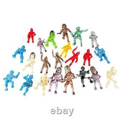 Archer Ajax Hard Plastic 1950s Spacemen Space Man Figurine Vintage Lot of 22