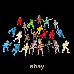 Archer Ajax Hard Plastic 1950s Spacemen Space Man Figurine Vintage Lot of 22