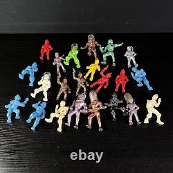 Archer Ajax Hard Plastic 1950s Spacemen Space Man Figurine Vintage Lot of 22
