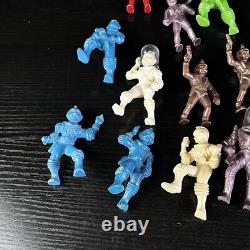 Archer Ajax Hard Plastic 1950s Spacemen Space Man Figurine Vintage Lot of 22