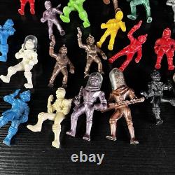 Archer Ajax Hard Plastic 1950s Spacemen Space Man Figurine Vintage Lot of 22