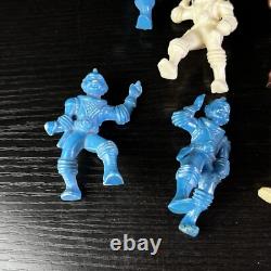 Archer Ajax Hard Plastic 1950s Spacemen Space Man Figurine Vintage Lot of 22