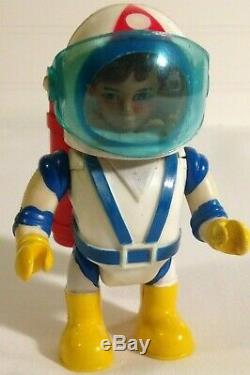 Billy Blastoff Vintage Toy (5) piece Lot Eldon Japan 1968 Rare Space Toys