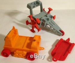 Billy Blastoff Vintage Toy (5) piece Lot Eldon Japan 1968 Rare Space Toys