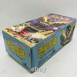 Bliking Vintage Tin Toy Battery Powered Space Evil Robot Black Japan Rare