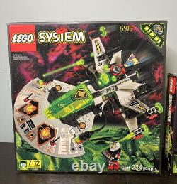 Brand New In Box LEGO Space UFO 6915 Warp Wing Fighter + 6900 Cyber Saucer NIB
