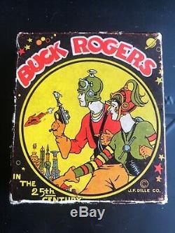 Buck Rogers Pocket Watch 1935 Ingraham In Rare Original Box (vintage, Rare Htf)