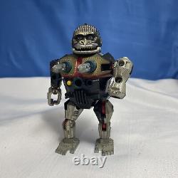 Bullmark Mech Gorilla Space Robot Figure, Retro Robot Toy, Vintage Collectible