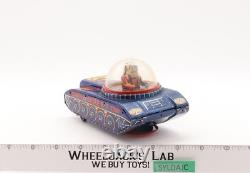 Bump-N-Go X-7 Space Tank 1960s KO Yoshiya Vintage Wind-Up Tin Toy