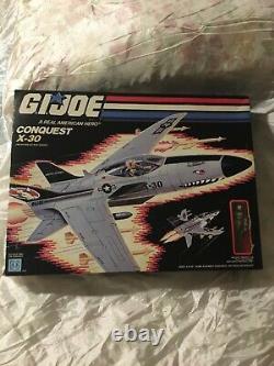 CONQUEST X-30 Mib In sealed BOX 1986 GI JOE VINTAGE action man, space rangers