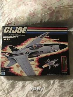 CONQUEST X-30 Mib In sealed BOX 1986 GI JOE VINTAGE action man, space rangers