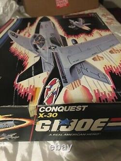 CONQUEST X-30 Mib In sealed BOX 1986 GI JOE VINTAGE action man, space rangers