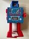 Captain Astro Mechanical Windup Robot MEGO Japan with Box Vintage 1972