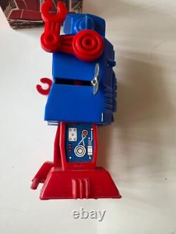 Captain Astro Mechanical Windup Robot MEGO Japan with Box Vintage 1972