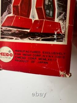 Captain Astro Mechanical Windup Robot MEGO Japan with Box Vintage 1972