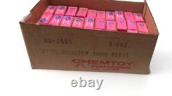 Chemtoy Space Shooter 1969 Disc Refills Store Display Box Vintage (41 Packs)