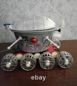 Collectible vintage Lunokhod 1 USSR remote control toy space (141)