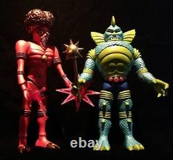 Colorforms Outer Space Men 2019 12 Vinyl Orbitron 1968 Og Vintage Boxed Pink