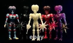 Colorforms Outer Space Men 2019 12 Vinyl Orbitron 1968 Og Vintage Boxed Pink