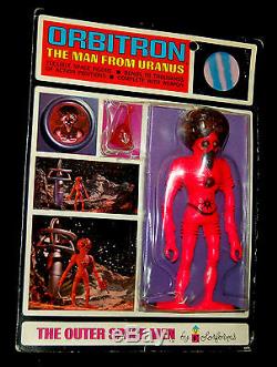 Colorforms Outer Space Men Vintage 1968 Complete Carded Set Of 7 Action Figures