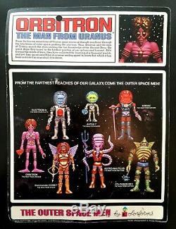 Colorforms Outer Space Men Vintage 1968 Complete Carded Set Of 7 Action Figures