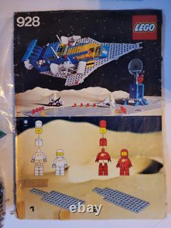 Complete Lego 928 Vintage Space Galaxy Explorer with Instruction Manual Unbuilt